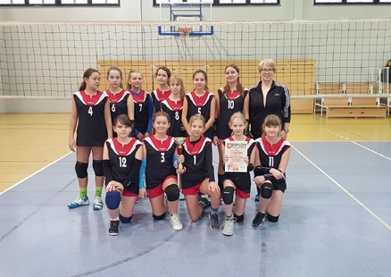 Mistrzynie Powiatu w Minipiłce Siatkowej