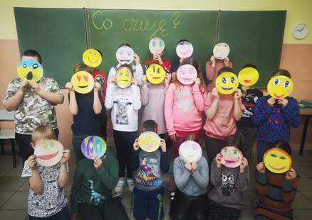 Rozpoznajemy emocje - zajęcia w klasie 2c