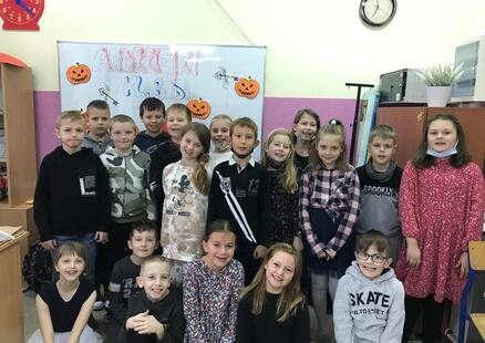 Andrzejkowe wróżby w klasie 3D