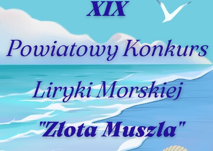 Powiatowy Konkurs Liryki Morskiej