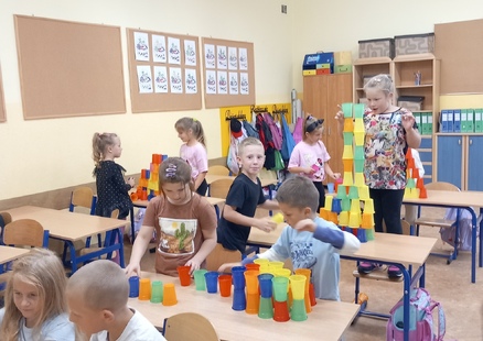 Zajęcia z kodowania w klasie 1a