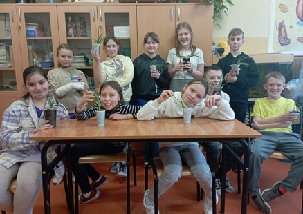 Koło przyrodnicze klas IV