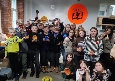 Wizyta klasy 5D w SKŁO 44