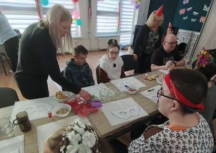 Zabawa karnawałowa w DORT