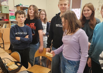 Pyszne drugie śniadanie w świetlicy