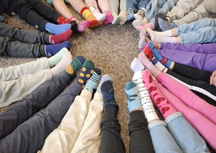 Dzień kolorowej skarpetki