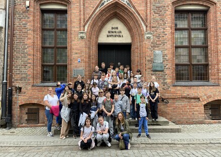 Klasy 5a, 5c i 5d w Toruniu