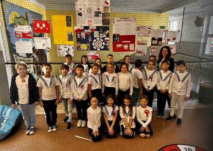 Wystawa prac plastycznych klasy 3D